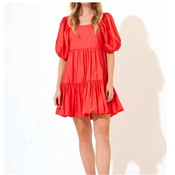 Oliphant Bubble Skirt  Vacation Tuckernuck Dress NWT - Picture 1 of 16